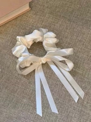 【即納商品】satin ribbon chouchou