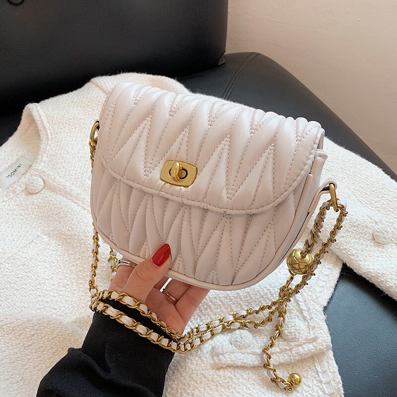 サマーチェーン ホワイト 夏物 メッセンジャーバッグ サドルバッグ シートバッグ Tiancai_Wing_Bag89757369517