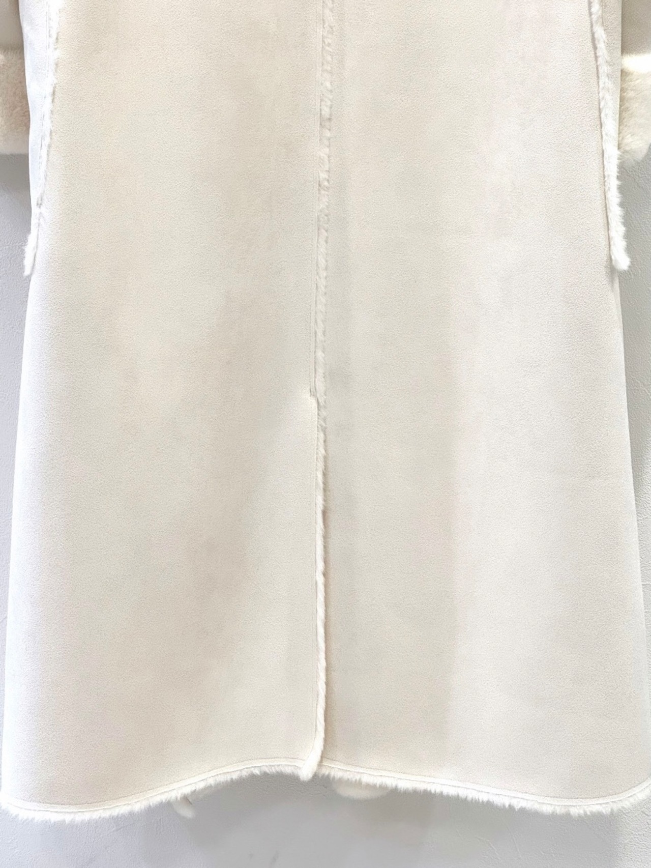 エコムートンフーディットロングコート