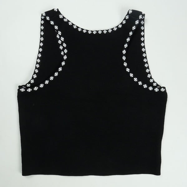 Size【S】 CHROME HEARTS クロム・ハーツ CH PLUS RIB TANK BLACK