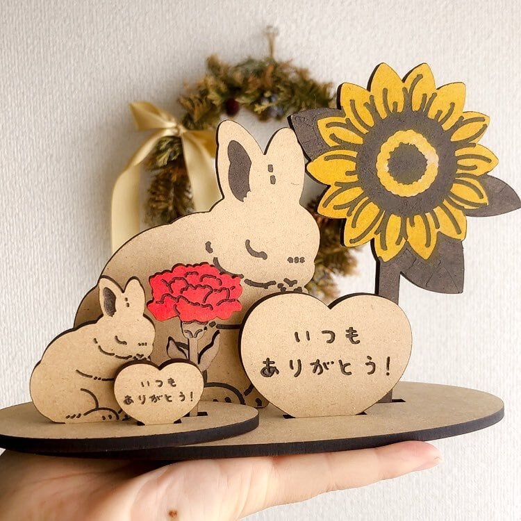 想いを伝える小さな贈りもの_うさぎ_チンチラ_デグー