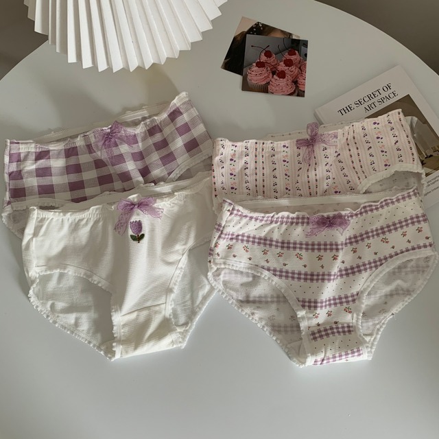 サマープリント柄リボンベーシック 夏物 パープル 1号婦人56793590896