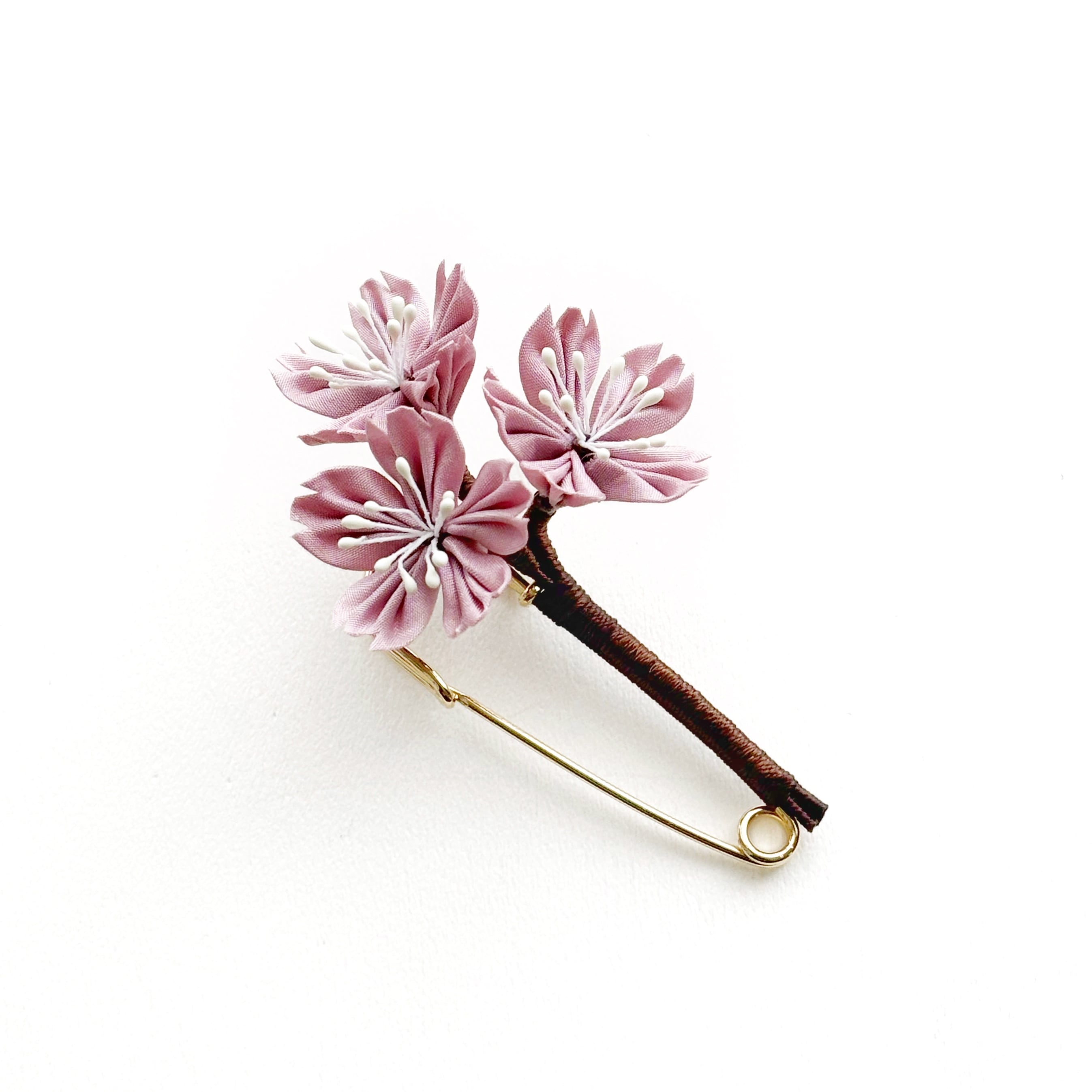 桜【ブローチ】 | つまみかんざし彩野