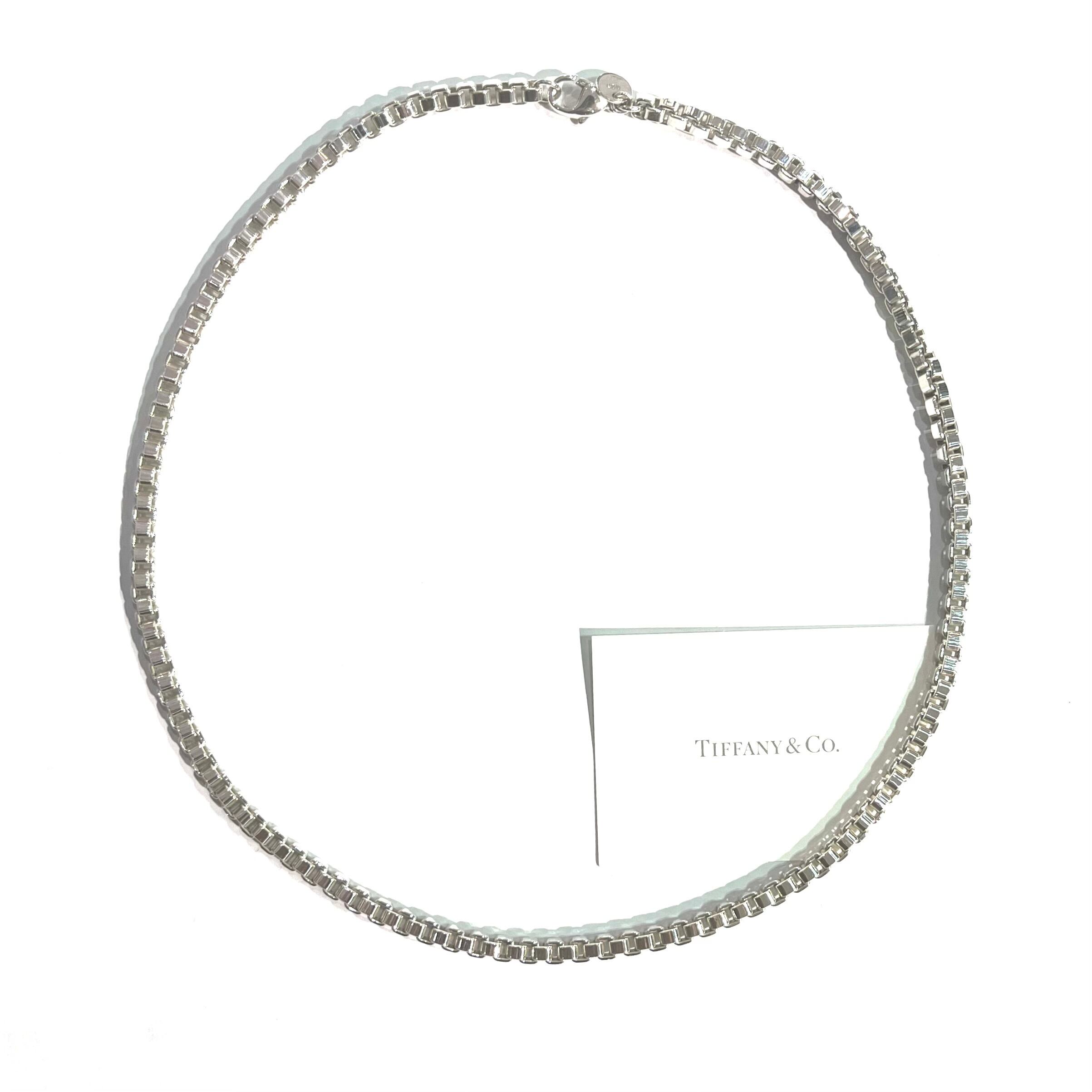 TIFFANY&CO. 】2057ティファニー名作ベネチアンチェーン ネックレス