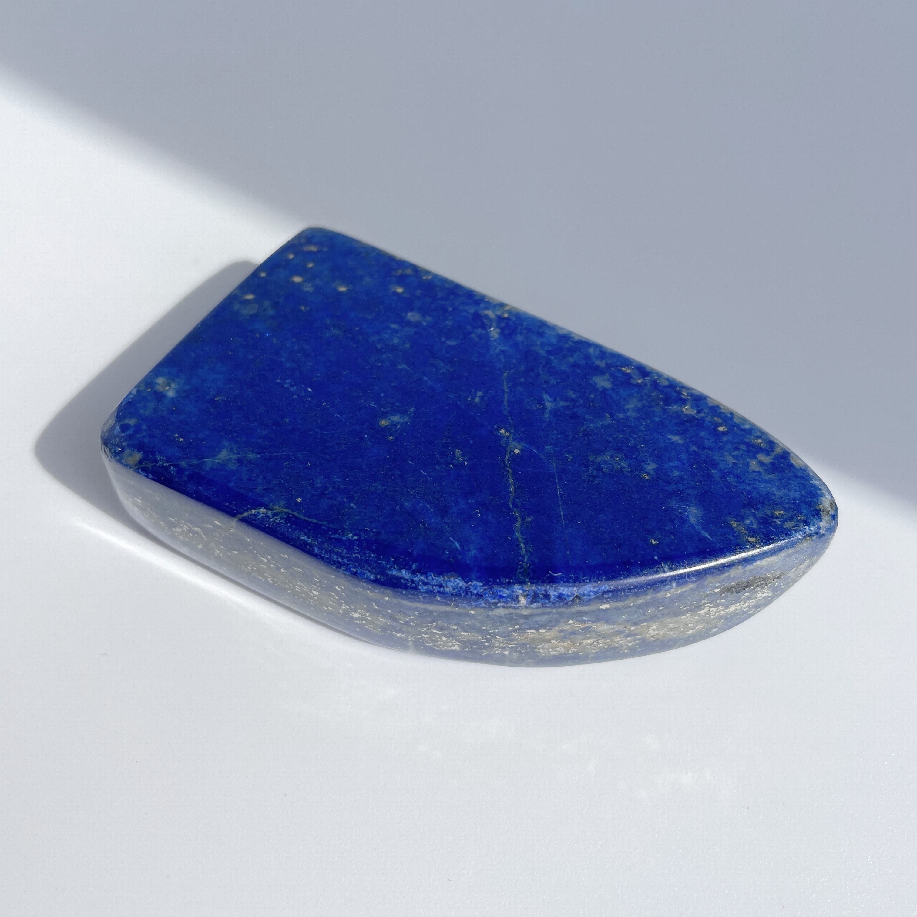 いい感じに自立します。ラピスラズリ フリーフォーム04◇Lapis Lazuli Free Form◇天然石・鉱物・パワーストーン