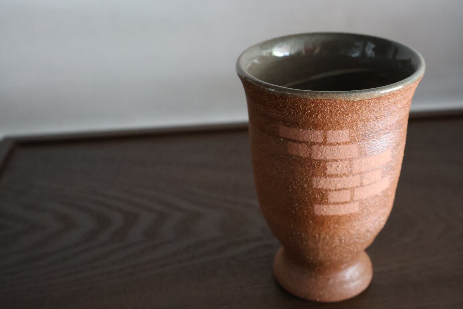 鉄尾 伸介 レンガ ビアカップ | うつわ通販 土岐陶器店 / ONLINE SHOP