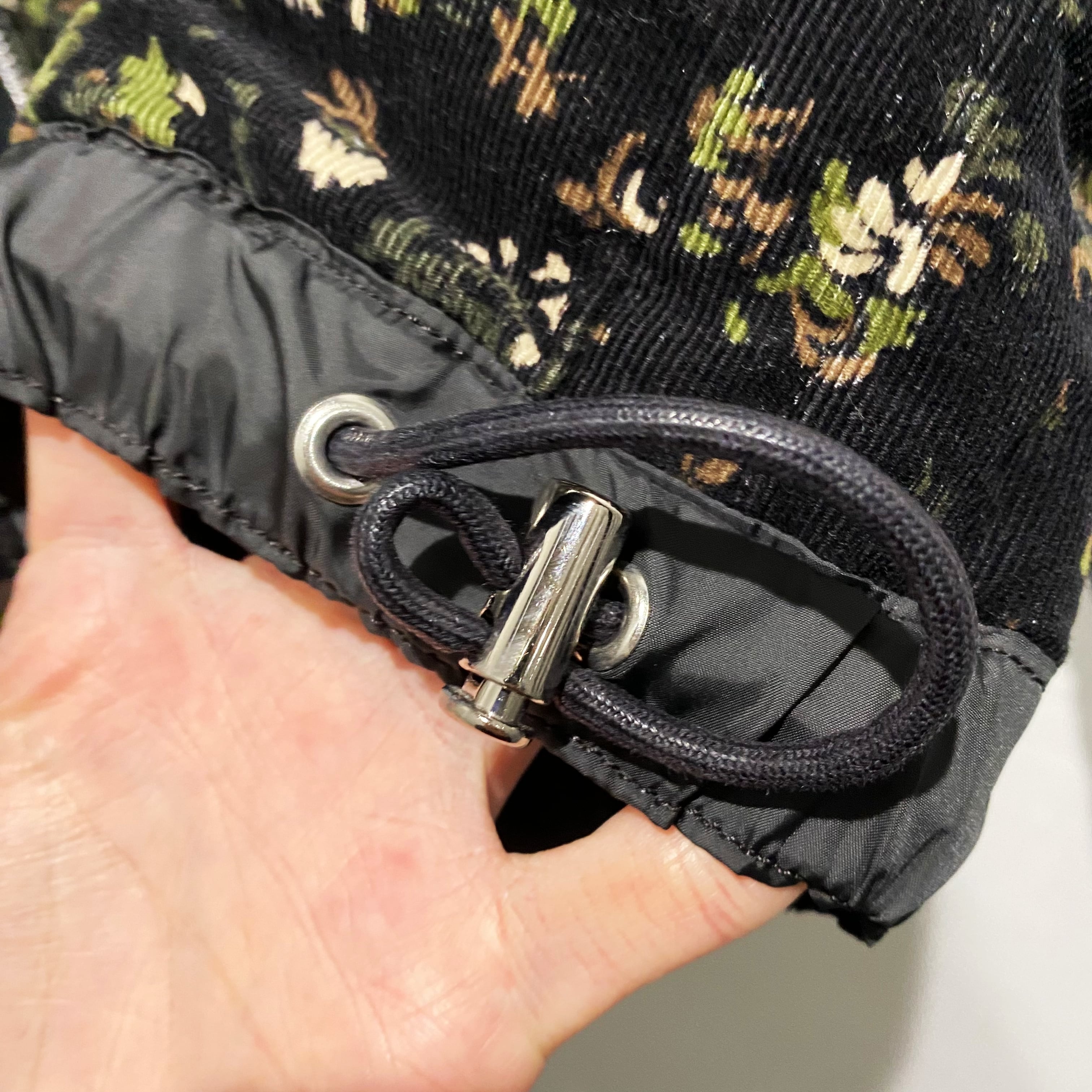 sacai サカイ 21AW リーフプリント コーデュロイジャケット 21-02601M 