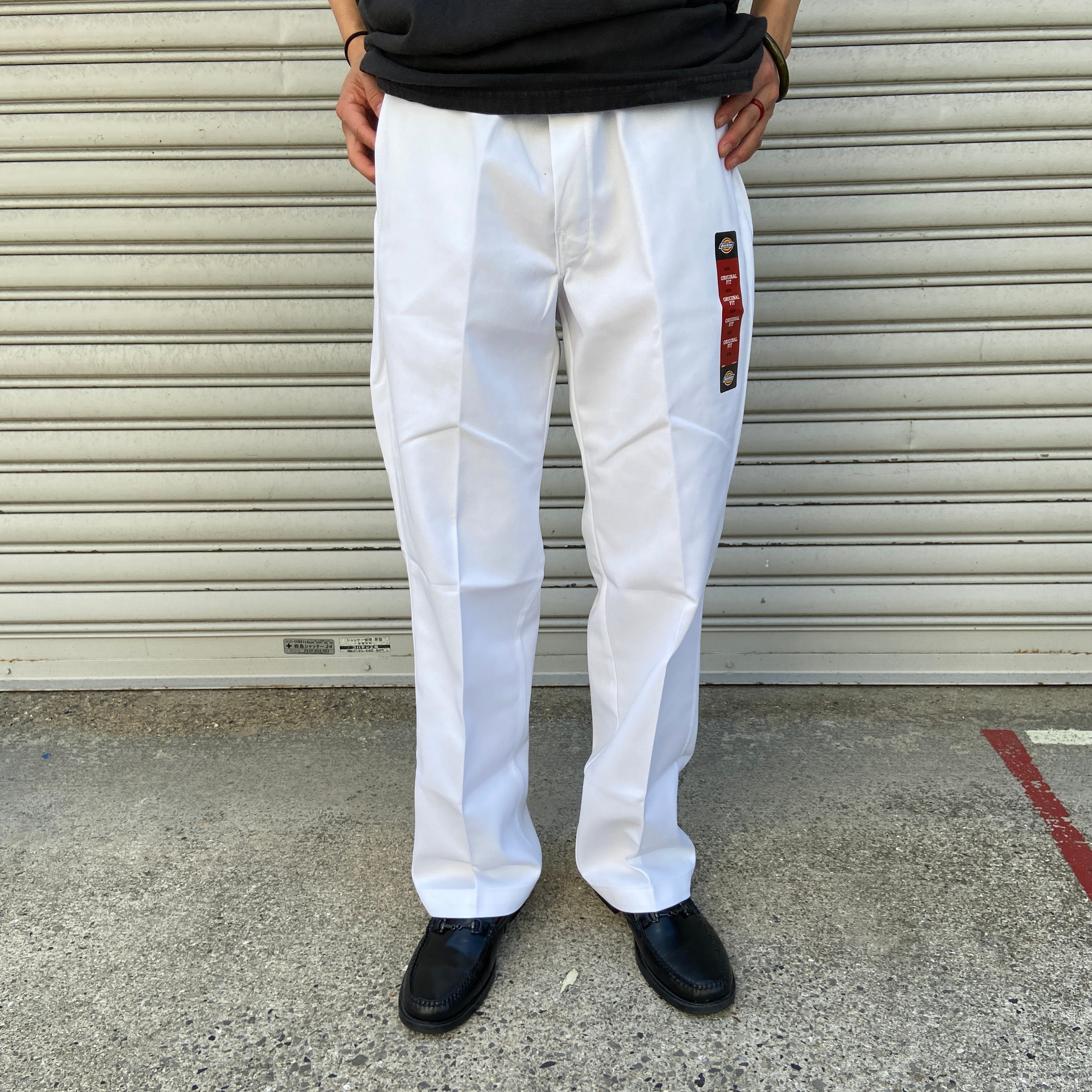 DICKIES ワークパンツ W34 L30 ディッキーズ874 ブラック