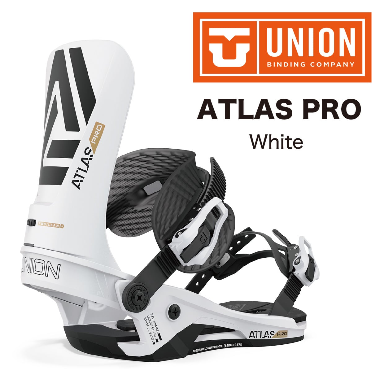23-24年モデル UNION .『 ATLAS PRO 』. White . ユニオン . アトラス  