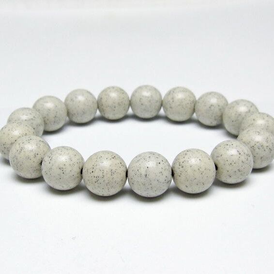 北投石 ブレスレット 12mm 一点物 メール便可 111-50131