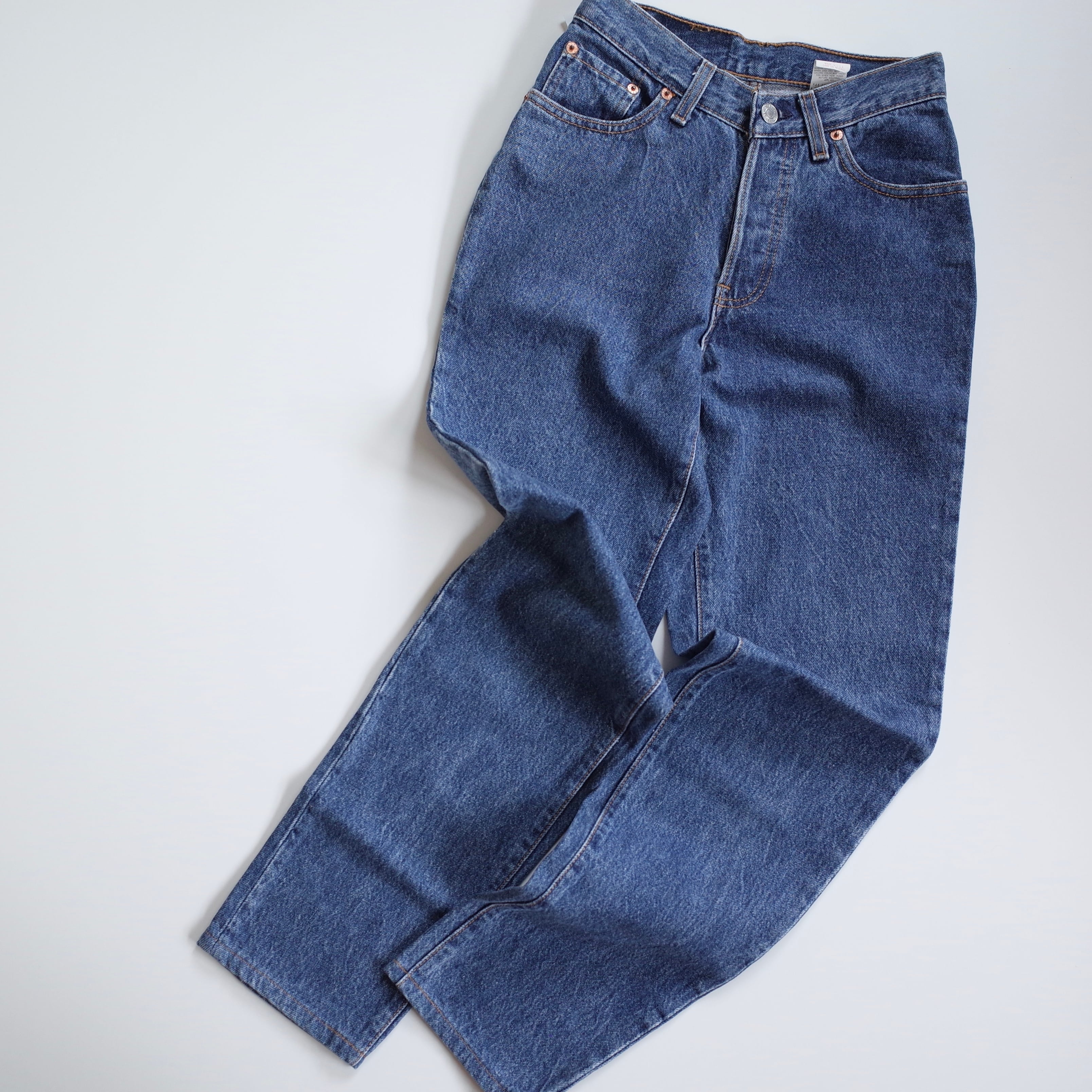 90s Levi's 17501 tapered denim pants