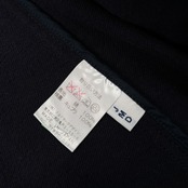 Captain's Brands キャプテンズブランズ ワッペン スウェット テーラードジャケット エルボーパッチ C/5 /ネイビー/ボートハウス/キャプテンサンタ