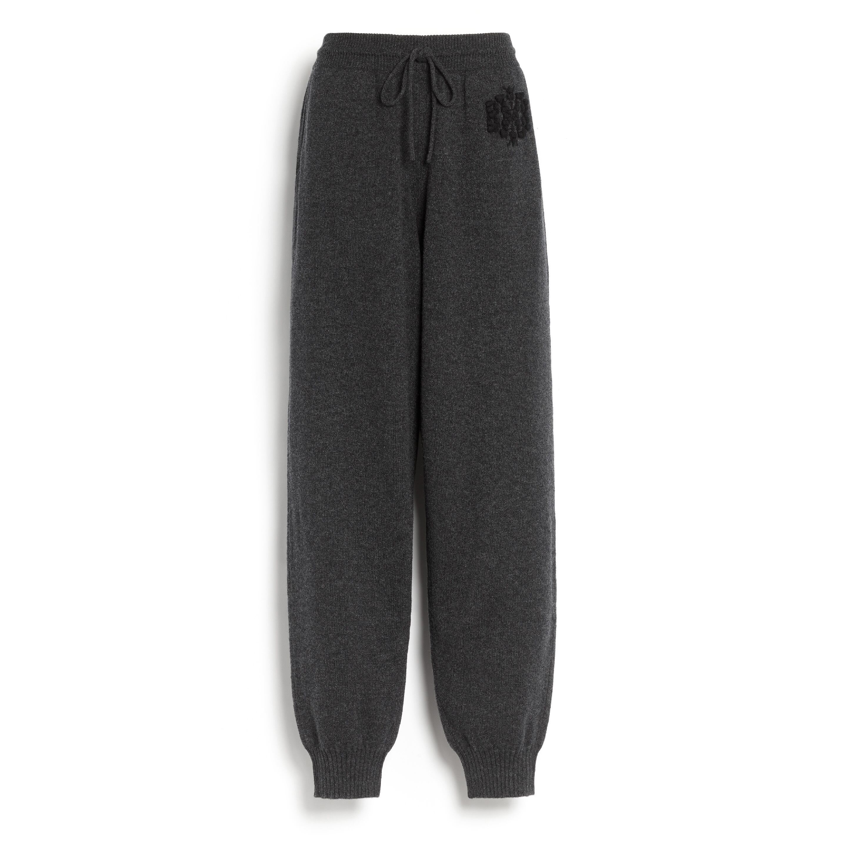 BARRIE MINI THISTLE CASHMERE JOGGING CHARCOAL