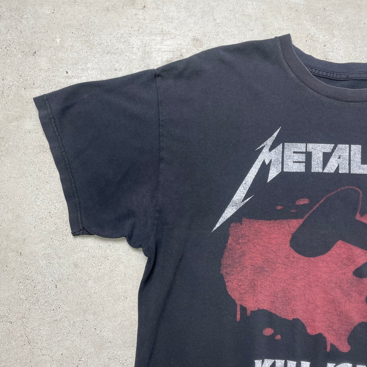 00年代 METALLICA メタリカ バンドTシャツ バンT ツアー メンズXL 古着  