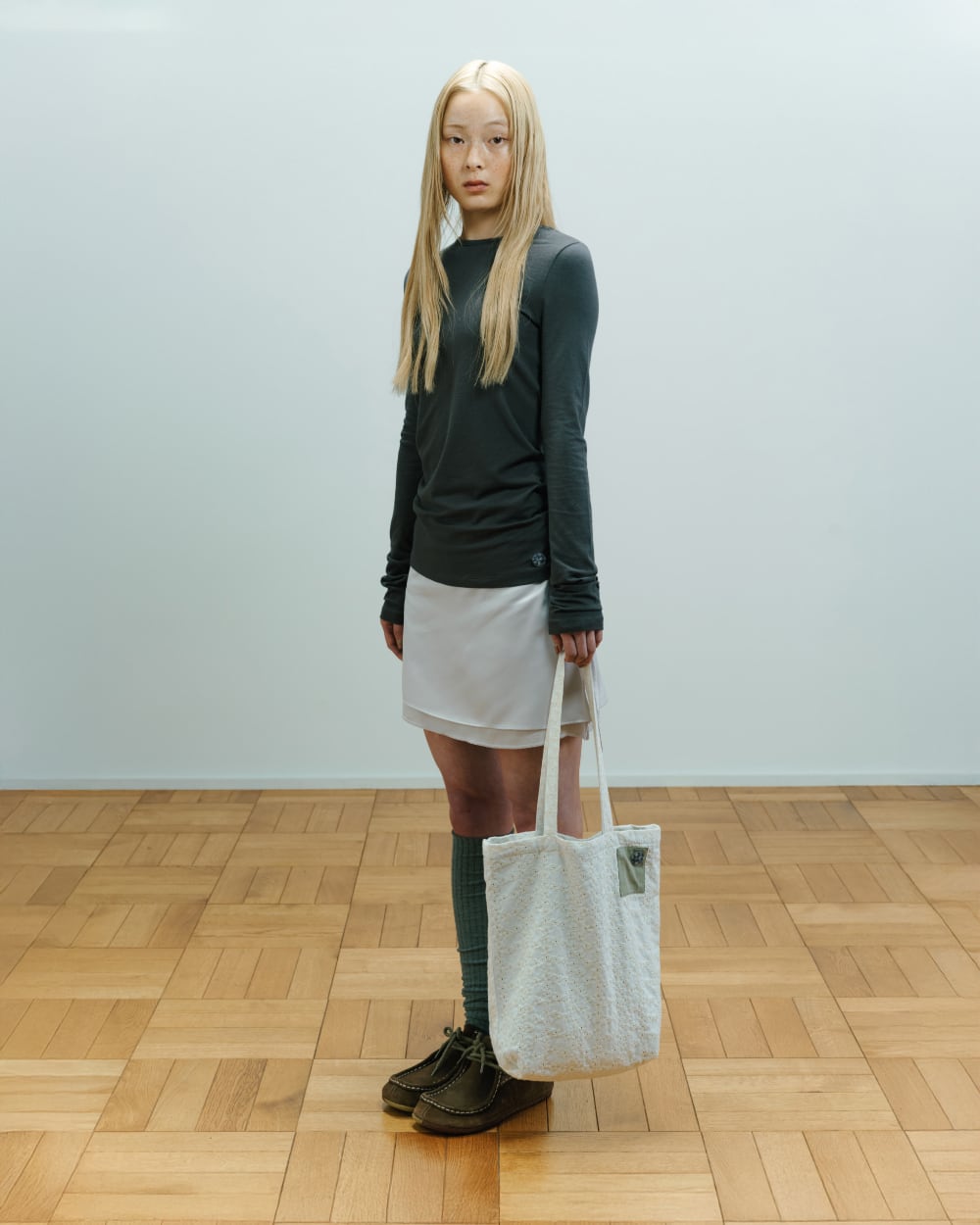 COYSEIO] 038 STAR REVERSIBLE BAG WHITE 正規品 韓国ブランド 韓国