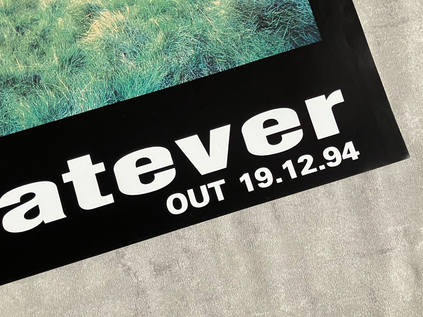 1994/Oasis/Whatever/ プロモポスター | woodmarquee