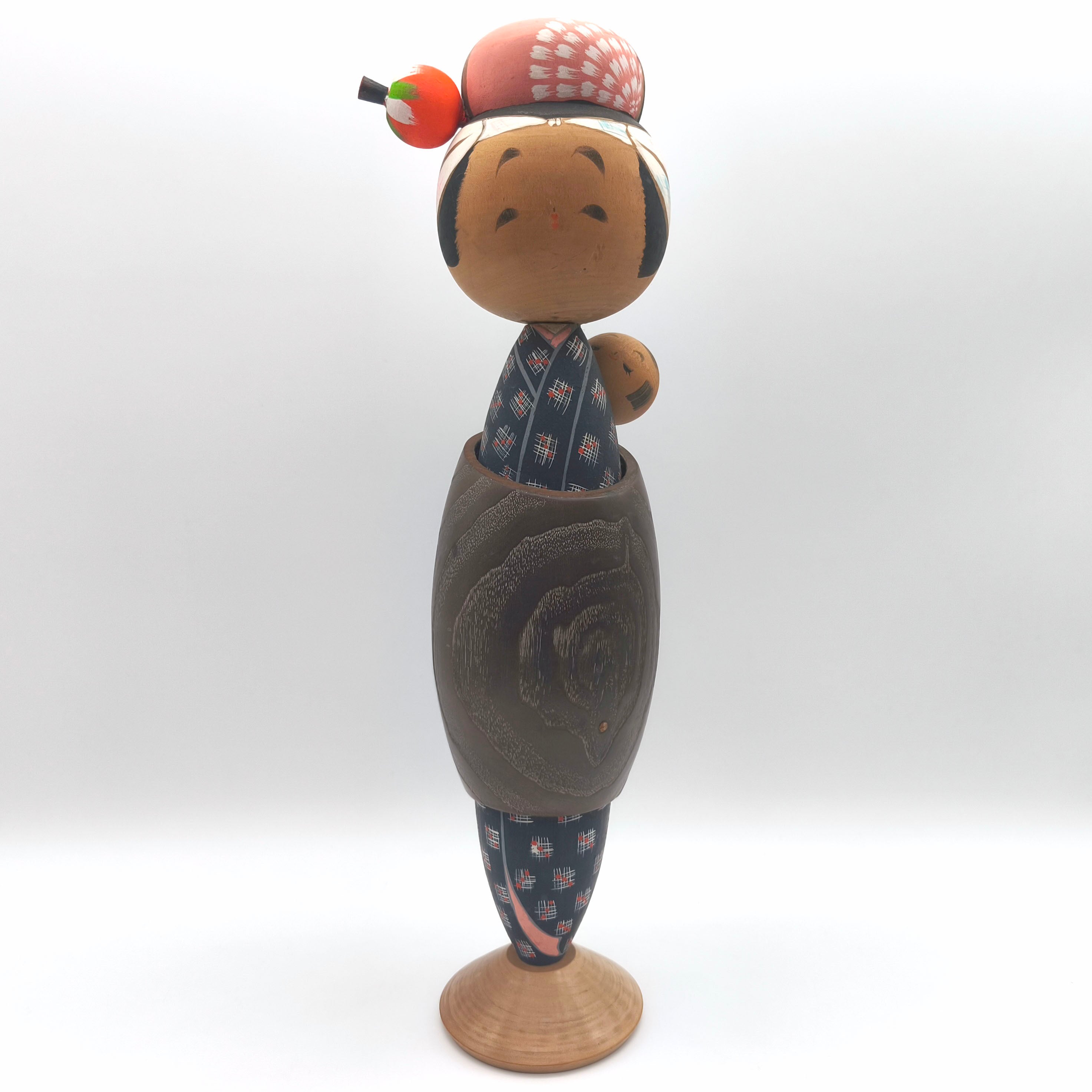 こけし・遠刈田系・佐藤富雄・No.200813-23・梱包サイズ60