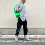 R&D.M.Co- / OLDMAN'S TAILOR オールドマンズテーラー　NEON GREEN DAY BAG (pouch付）ネオングリーン　デイバック #6114