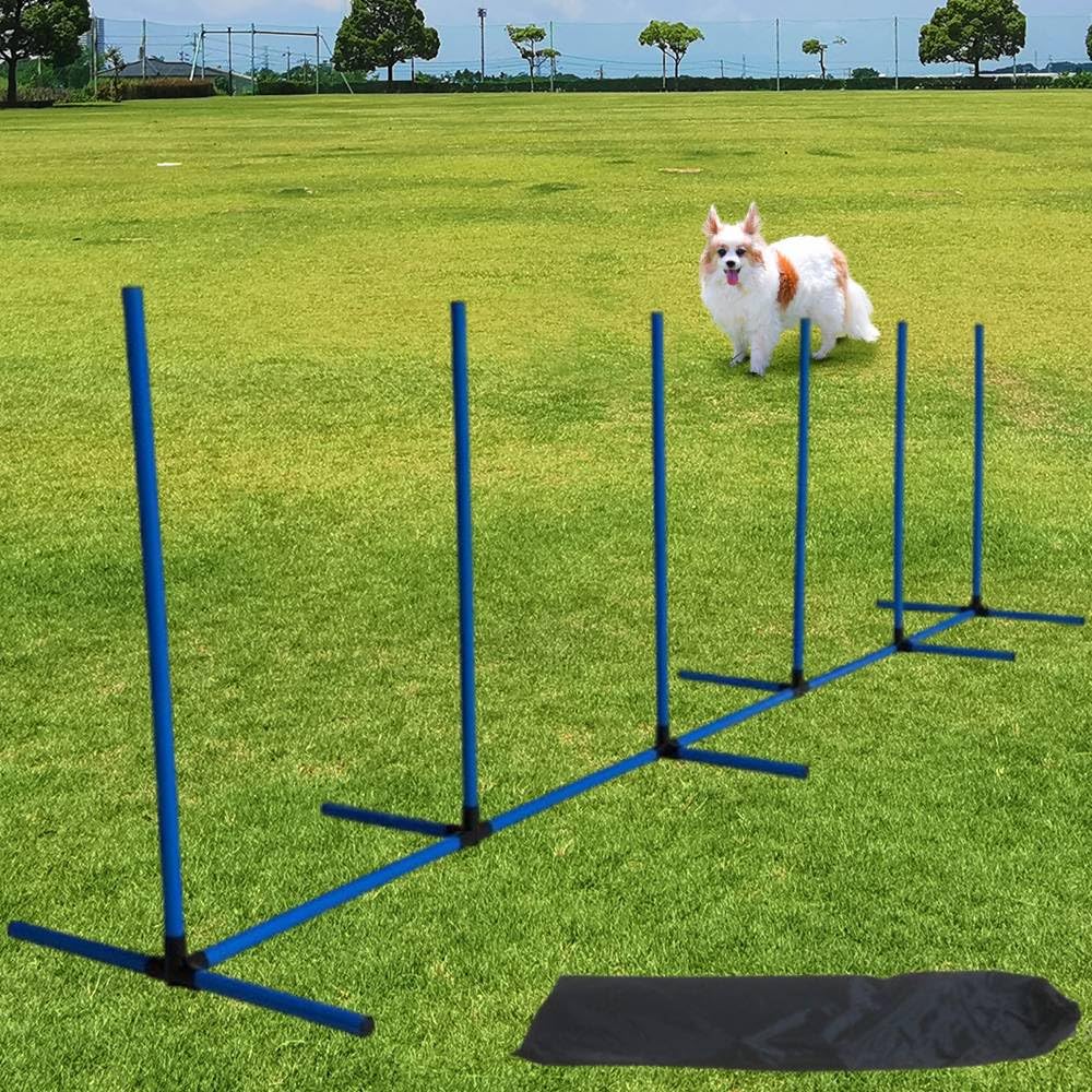 JKC公認訓練士 推奨】犬用 アジリティ スラローム＋ハードル2セット