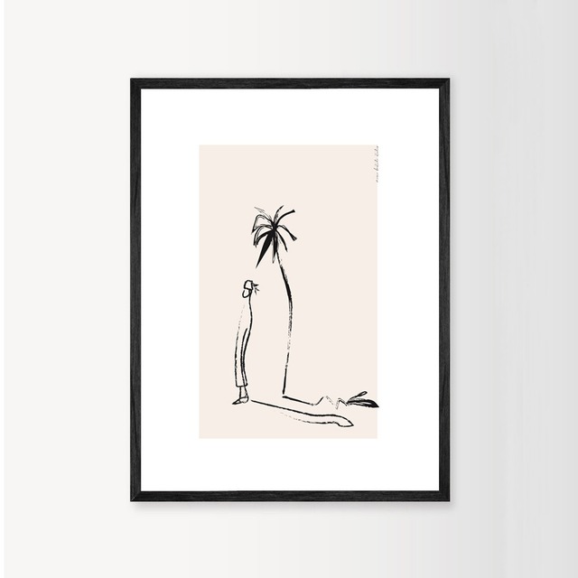 【OUTLET】MARIE BASTIDE / ポスター＋フレーム 30cm×40cm ”Les Ombres”