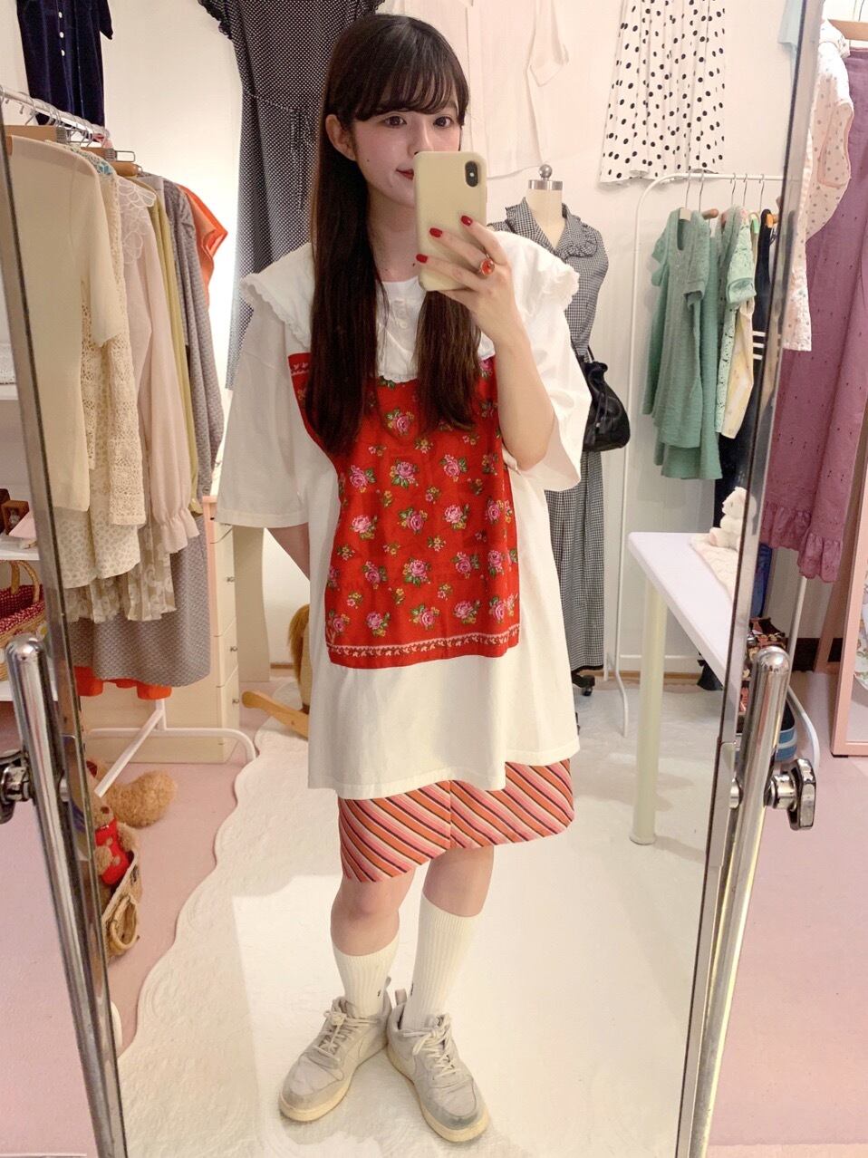 remake / bib collar handkerchief T