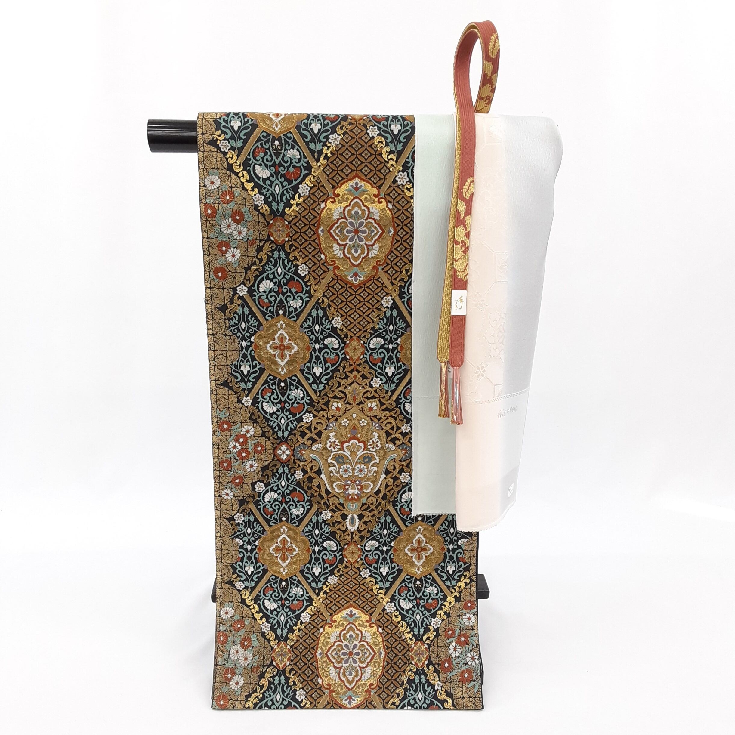 西陣袋帯 絢爛彩華 【新品】【仕立上がり】【送料無料】