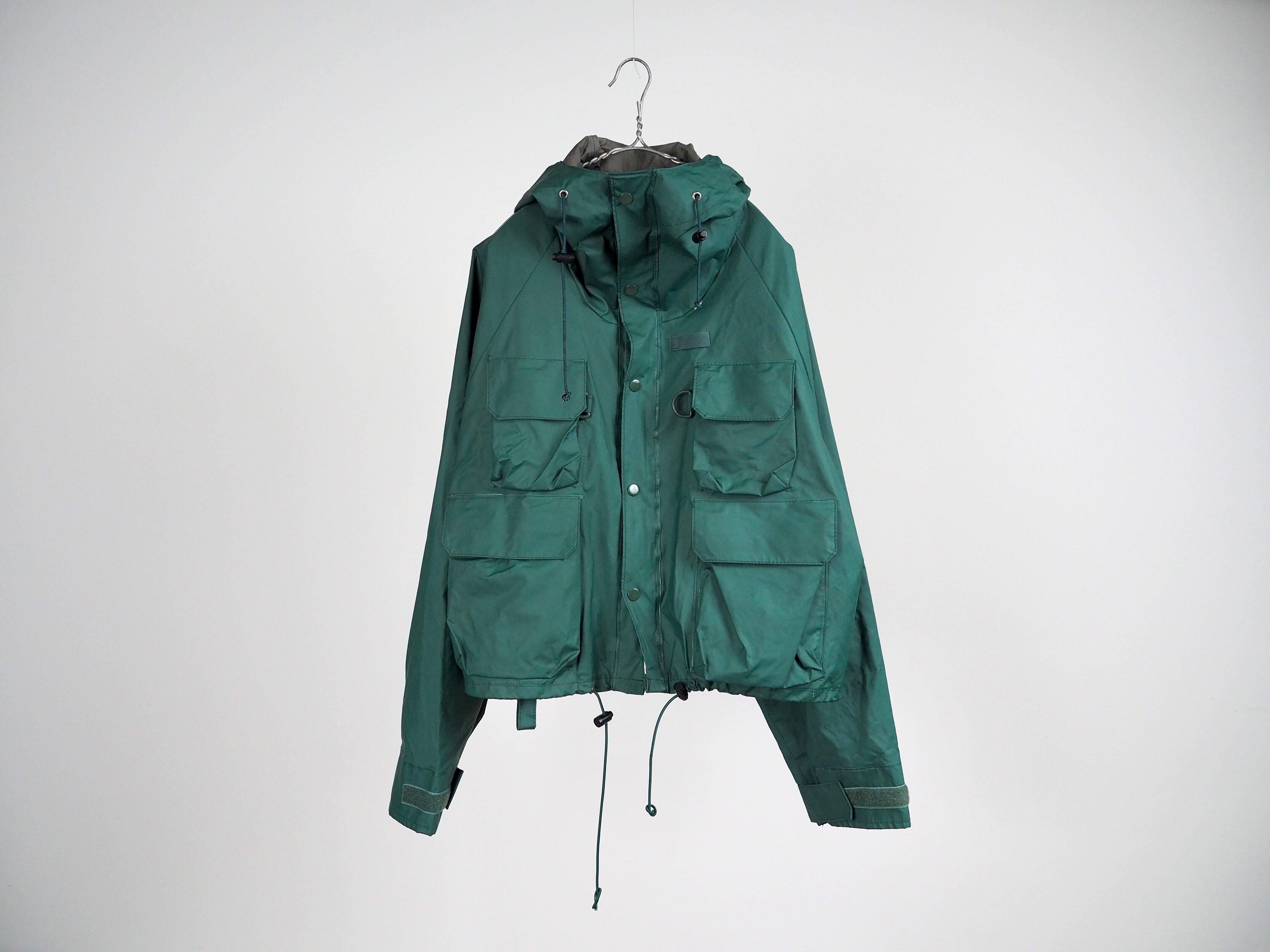 L.L.Bean fishing jacket pvc/nylon M