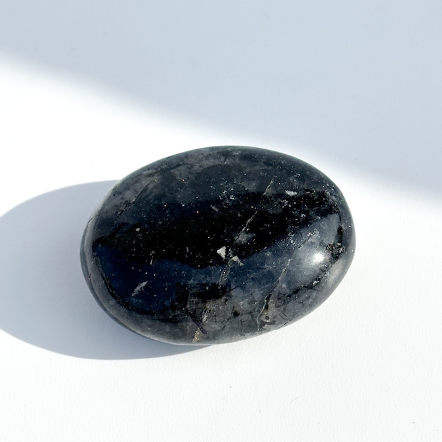 ブラックトルマリン パームストーン54◇ Black Tourmaline ◇天然石・鉱物・パワーストーン・インテリア