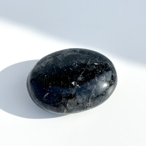 ブラックトルマリン パームストーン54◇ Black Tourmaline ◇天然石・鉱物・パワーストーン・インテリア