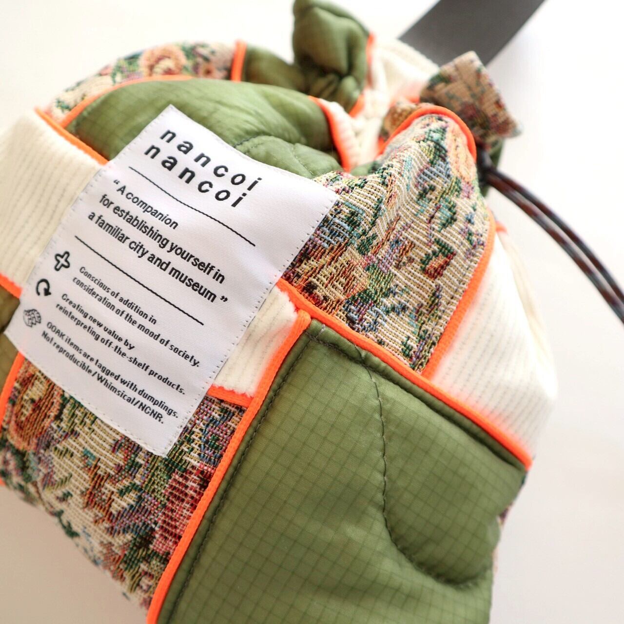 餃子の巾着バッグ 02 | portsidelaboratory STORE