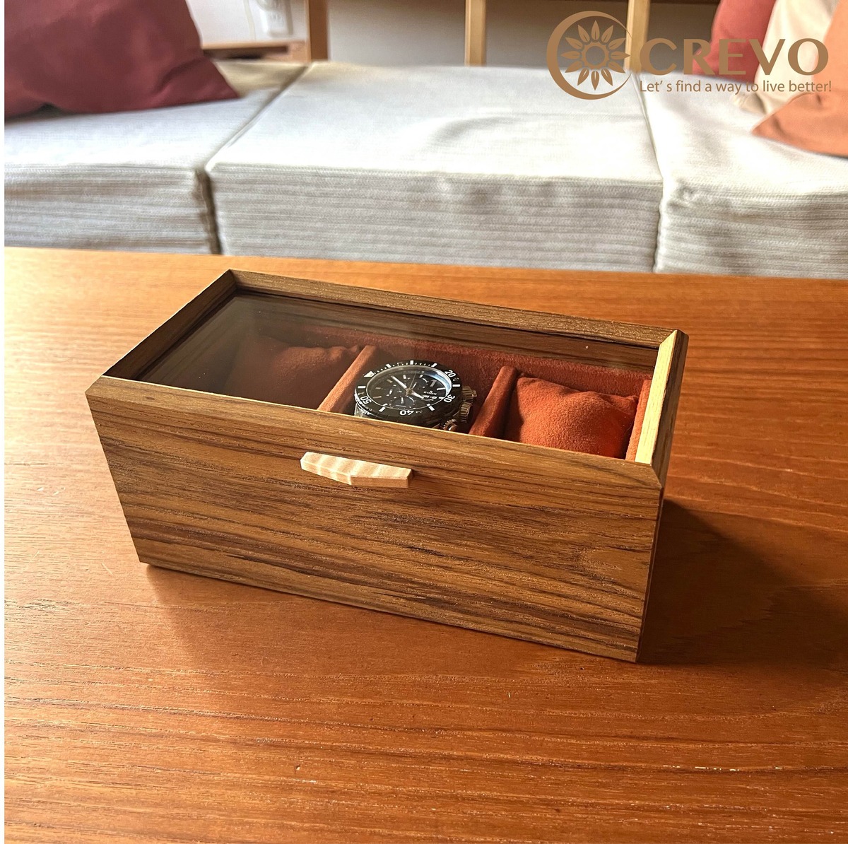 ☆15%offセール☆ 木製 ウォッチケース3本用【WATCHcase-three sets 