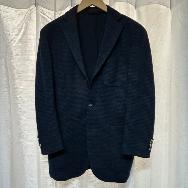 LUBIAM WOOL CHECK JACKET《46》