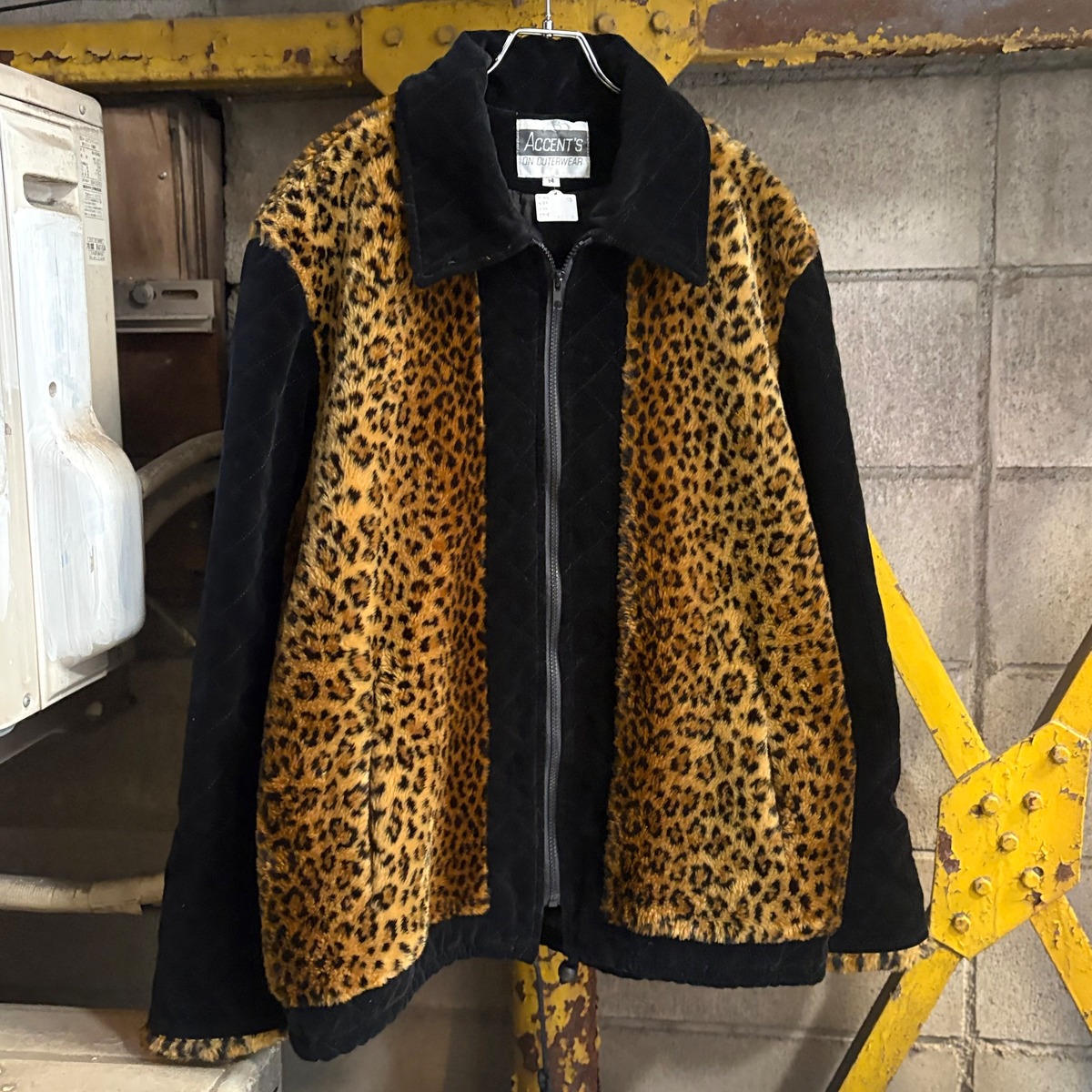 90's Accent's Leopard Pattern Jacket | 下北沢SPiKe＆SPiCe