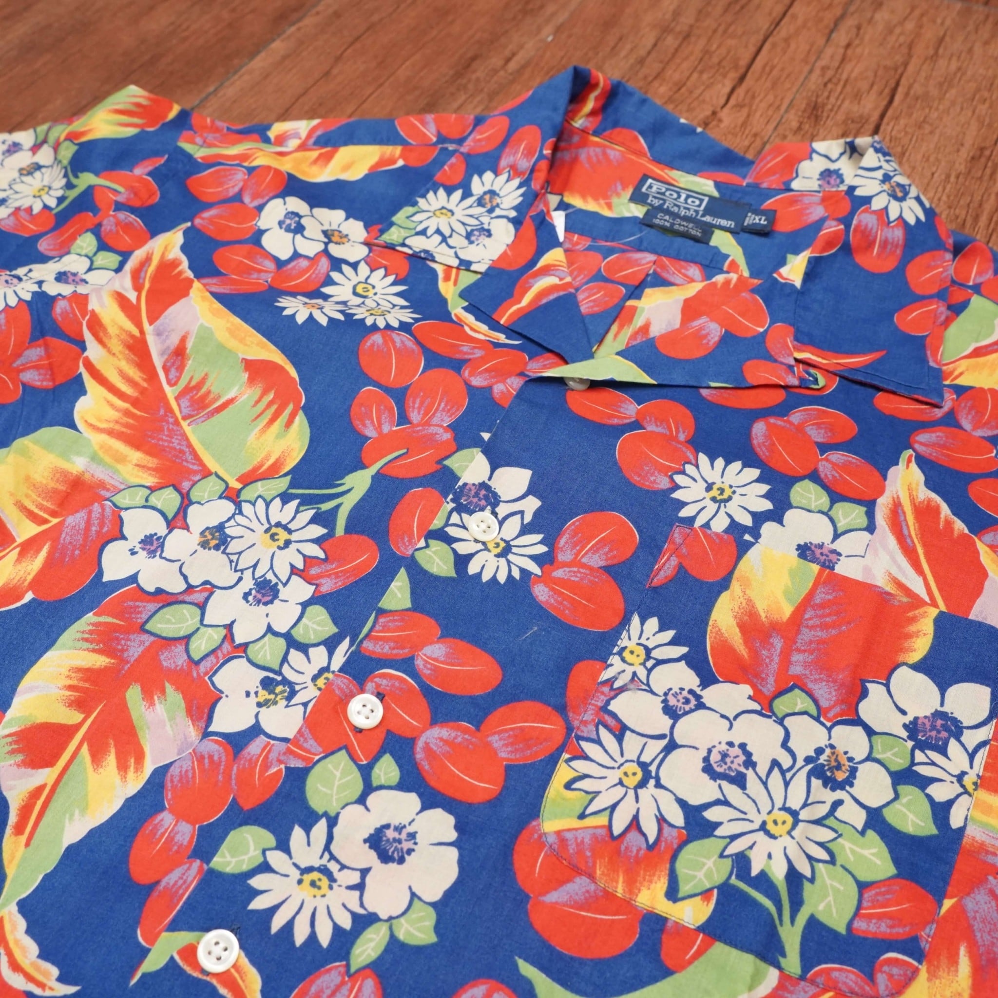ralphlauren caldwell 開襟シャツ XL/ラルフローレン オープンカラー