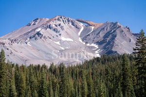 シャスタ山1【メタルプリントL】エネルギーフォト　