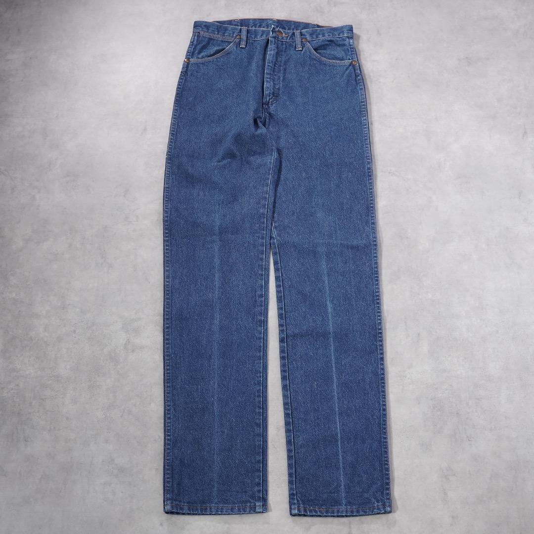 ラングラー W31 ブルーデニム 青 70s USA製 古着 ボトム 18887 メンズ ラングラー W31 ブルーデニム 青 70s USA製 古着 ボトム 18887