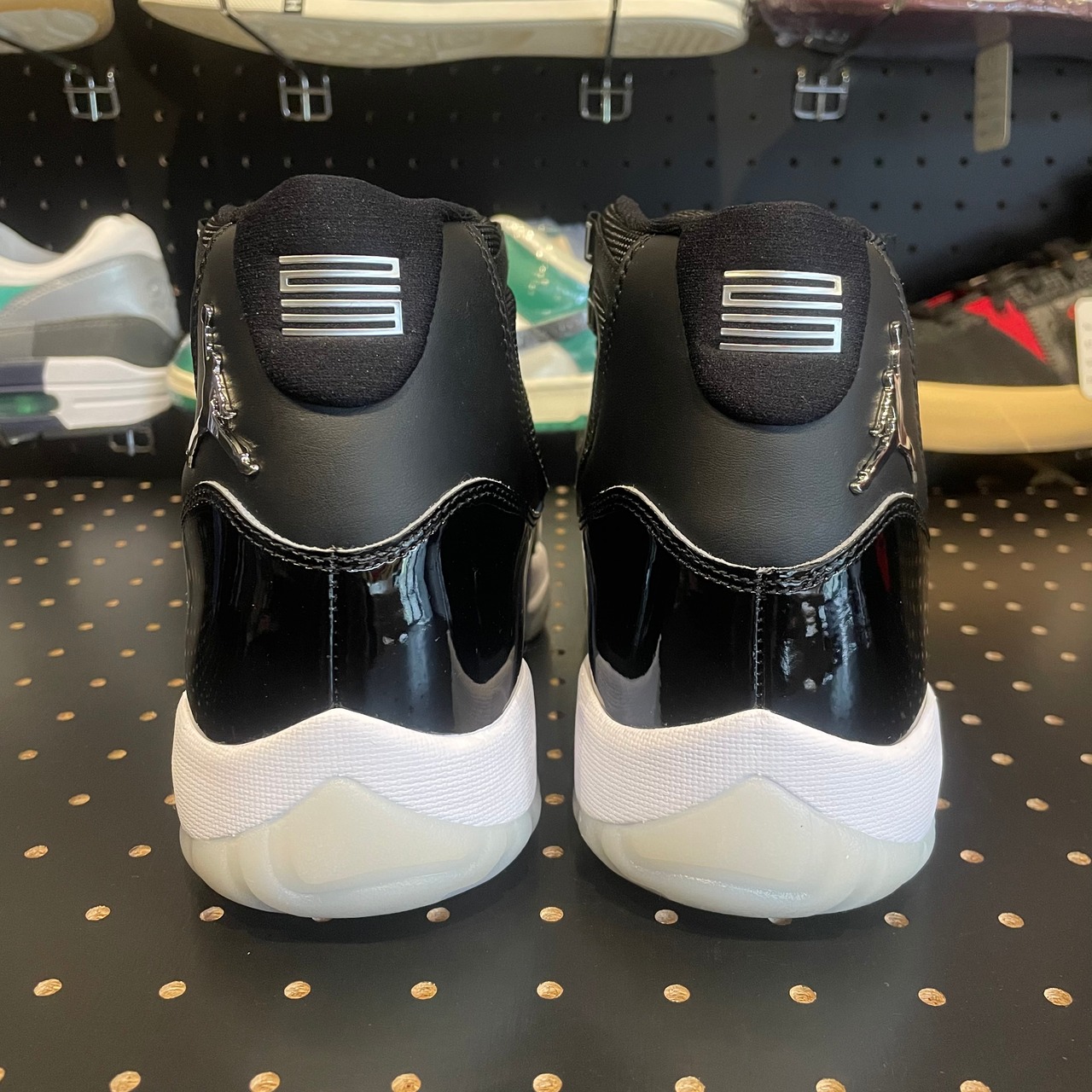 NIKE AIR JORDAN 11 "JUBILEE(BLACK CLEAR)" US9.0/27.0cm