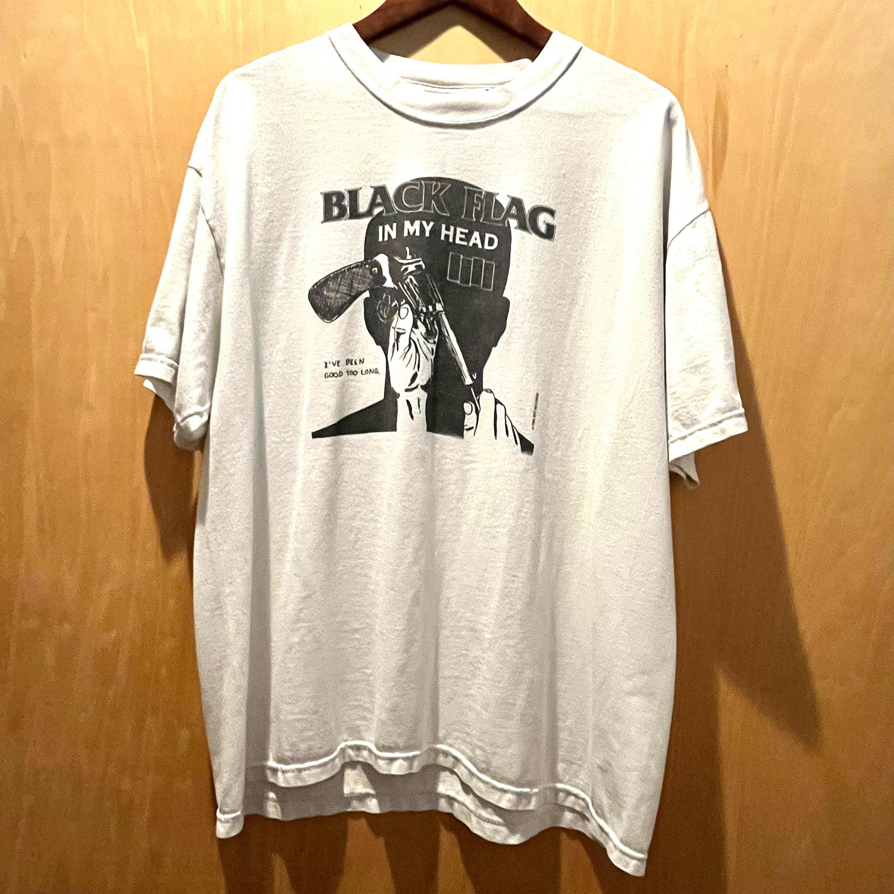 90's BLACK FLAG / IN MY HEAD Tシャツ / L | MAD the WEEKEND
