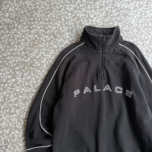 PALACE / half zip sweat size M