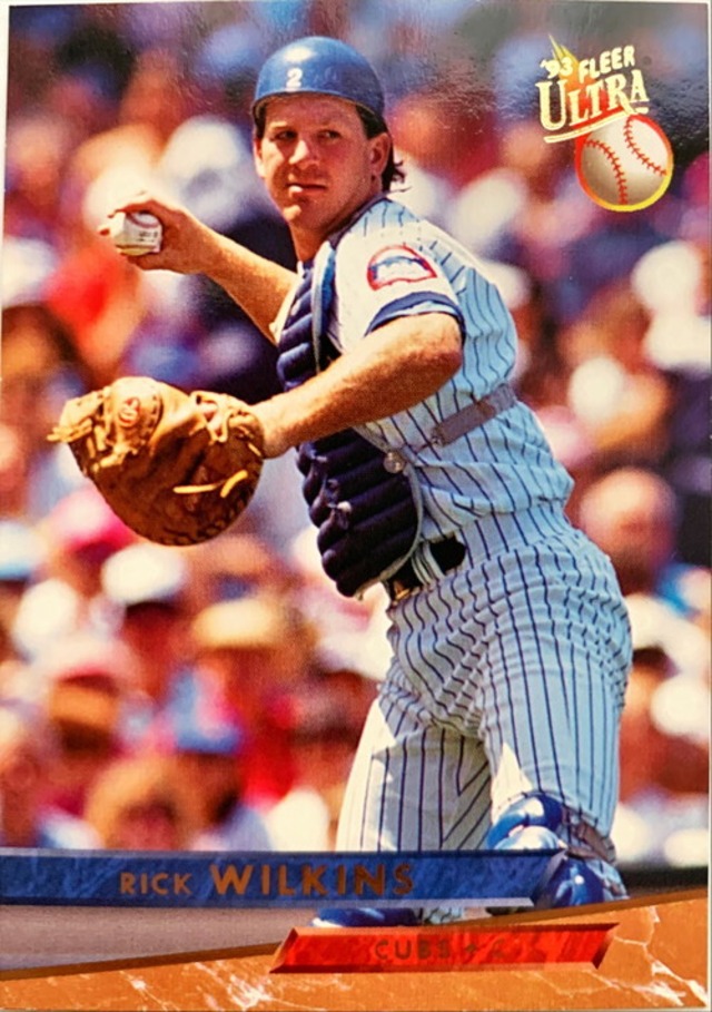 MLBカード 93FLEER Rick Wilkins #025 CUBS