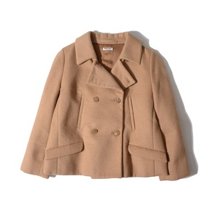 miumiu double breasted  short coat