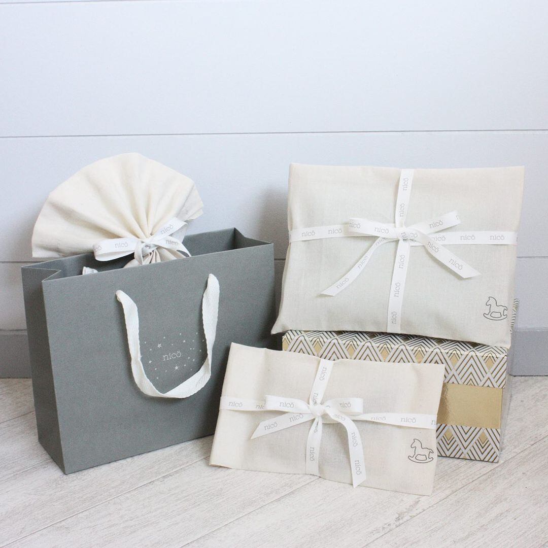 nicö (ニコ) ラッピング用キット【紙袋・巾着布袋・リボン】 | フィル