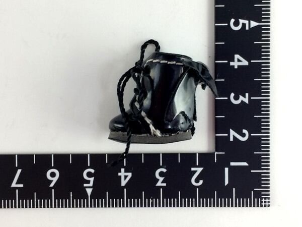 ドール靴 1/6 オビツ11 リボンブーツ SBB007BLK MW - 画像2