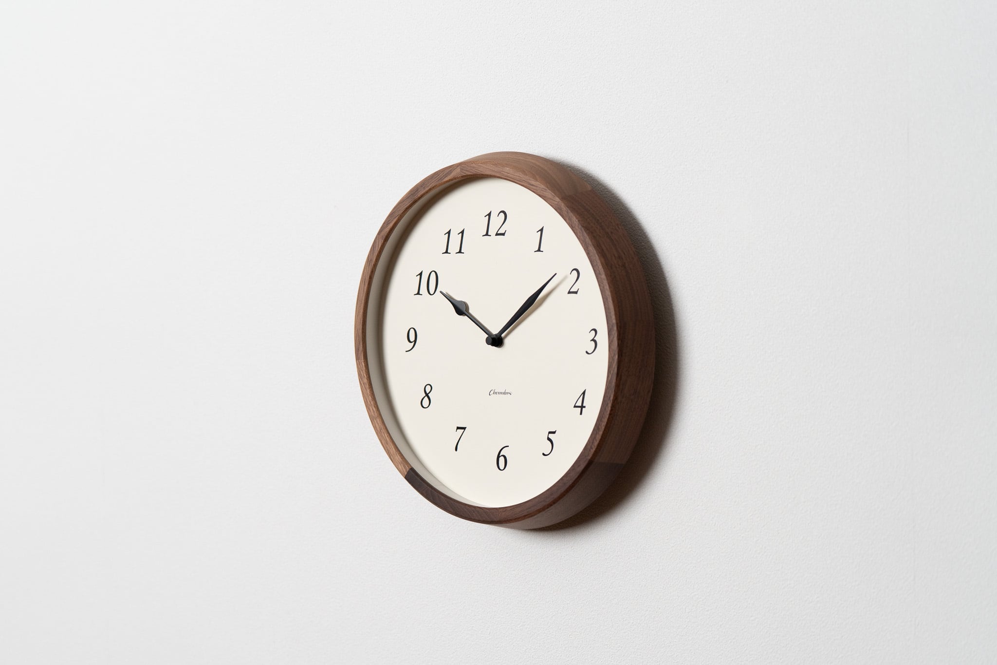 電波時計 Clair CLOCK WALNUT-renewal- | シャンブル【CHAMBRE】by