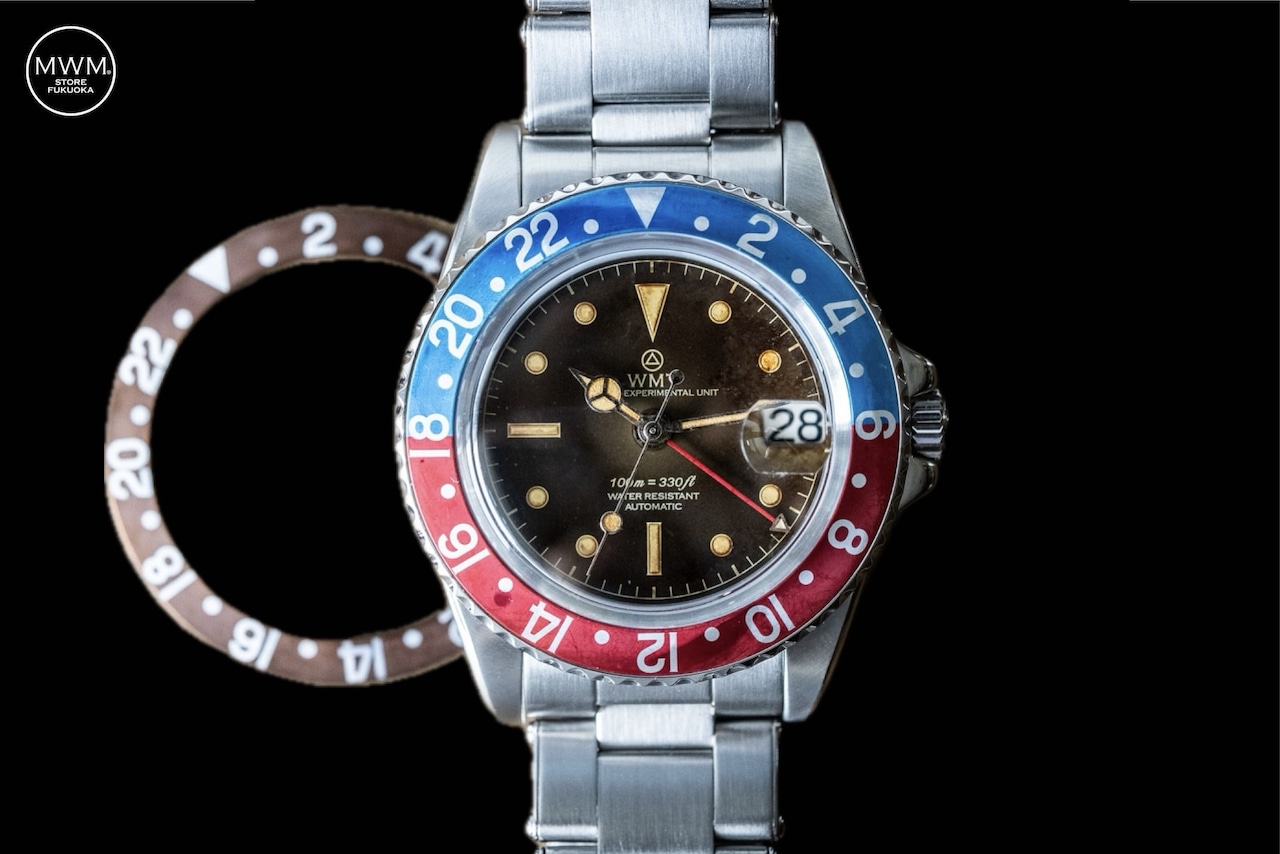 WMT Sanford MKII– Interchangeable Bezel/ Tropical dial / Aged Edition