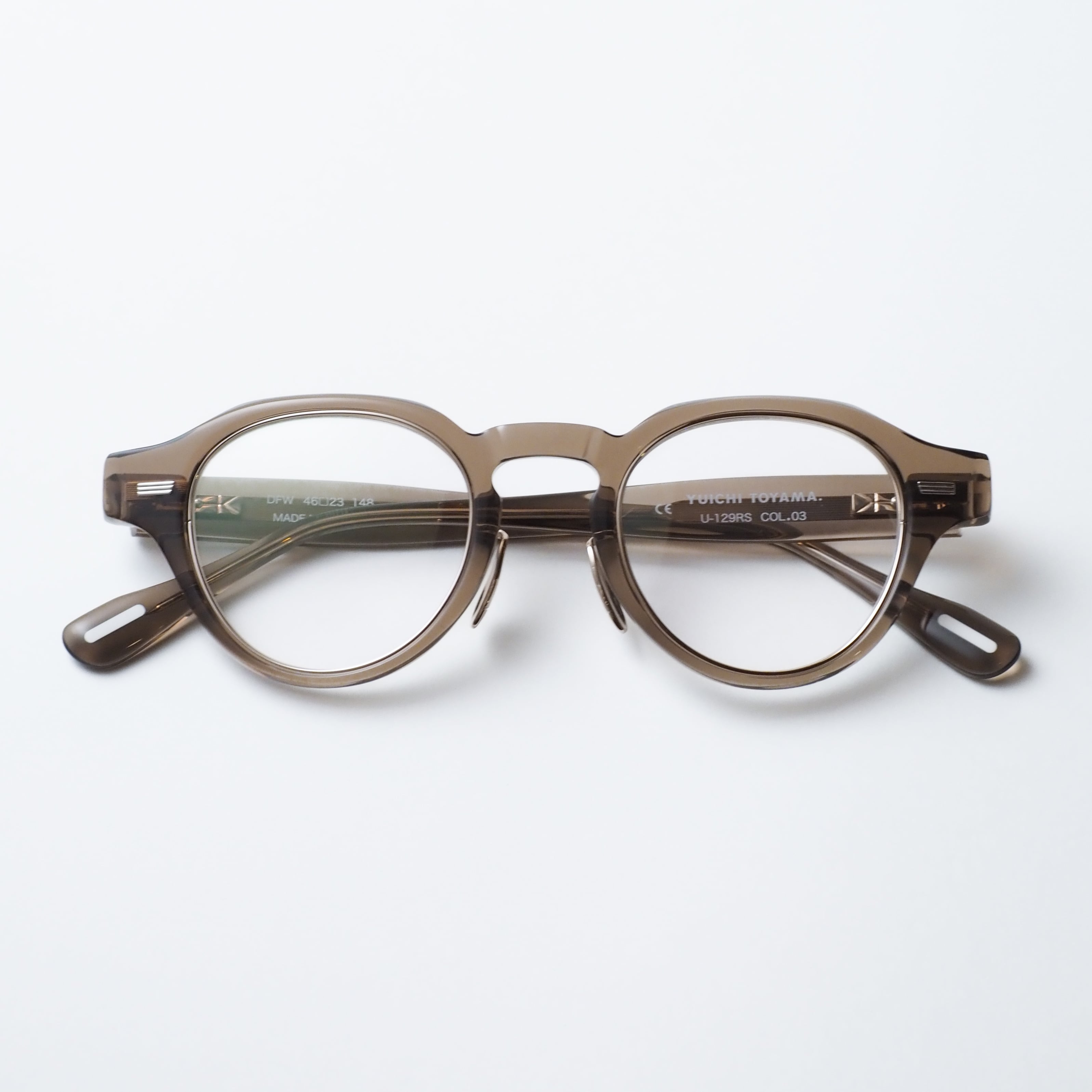 U-129RS DFW col.03(Brown / White gold)【YUICHI TOYAMA
