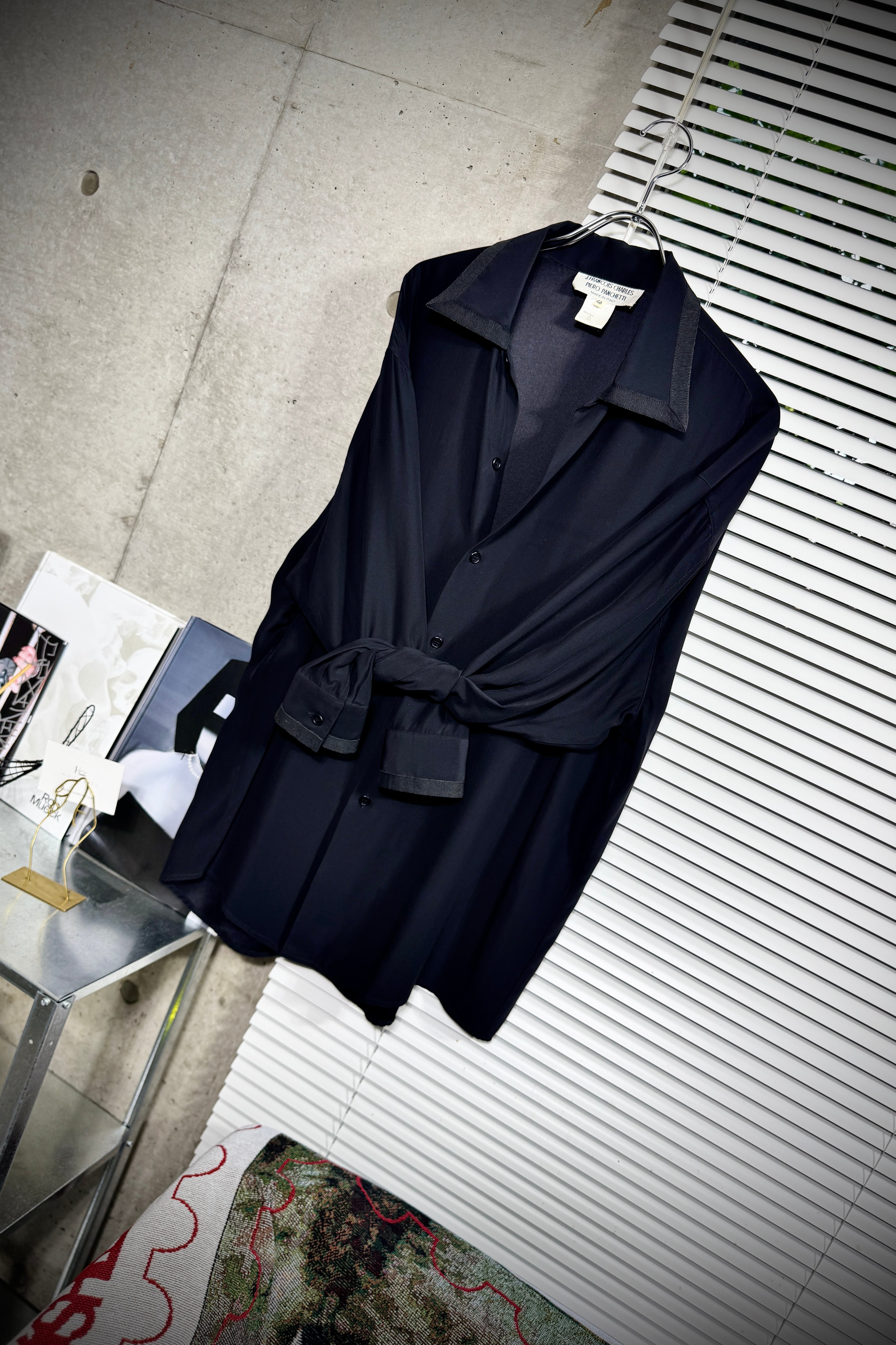 "J.FRANCOIS CHARLES PIERO PANCHETTI" silk shirt