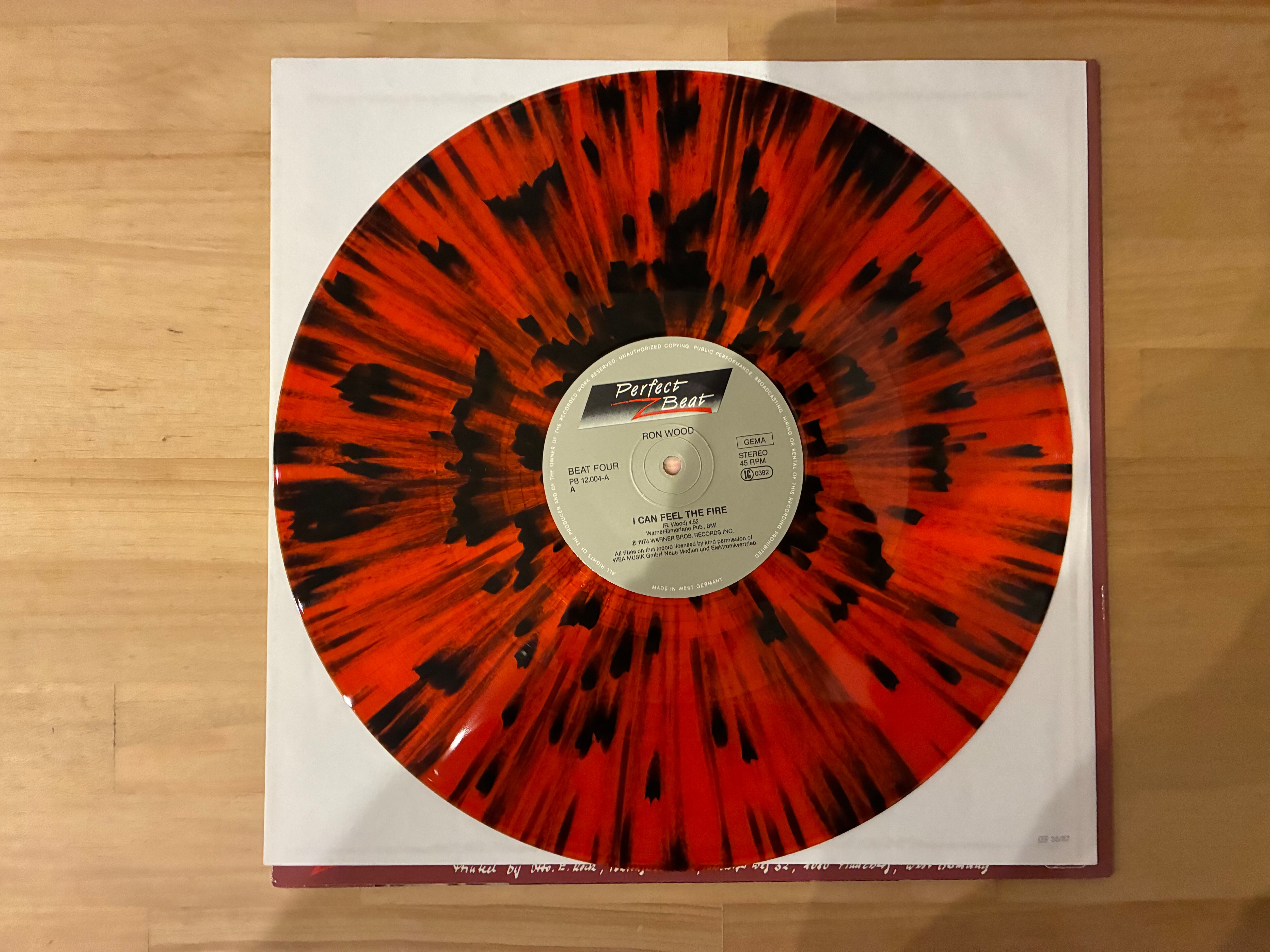 RON WOOD / I CAN FEEL THE FIRE | sixteen records (シックスティーン
