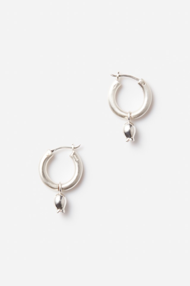 Classic earrings 01 -silver-