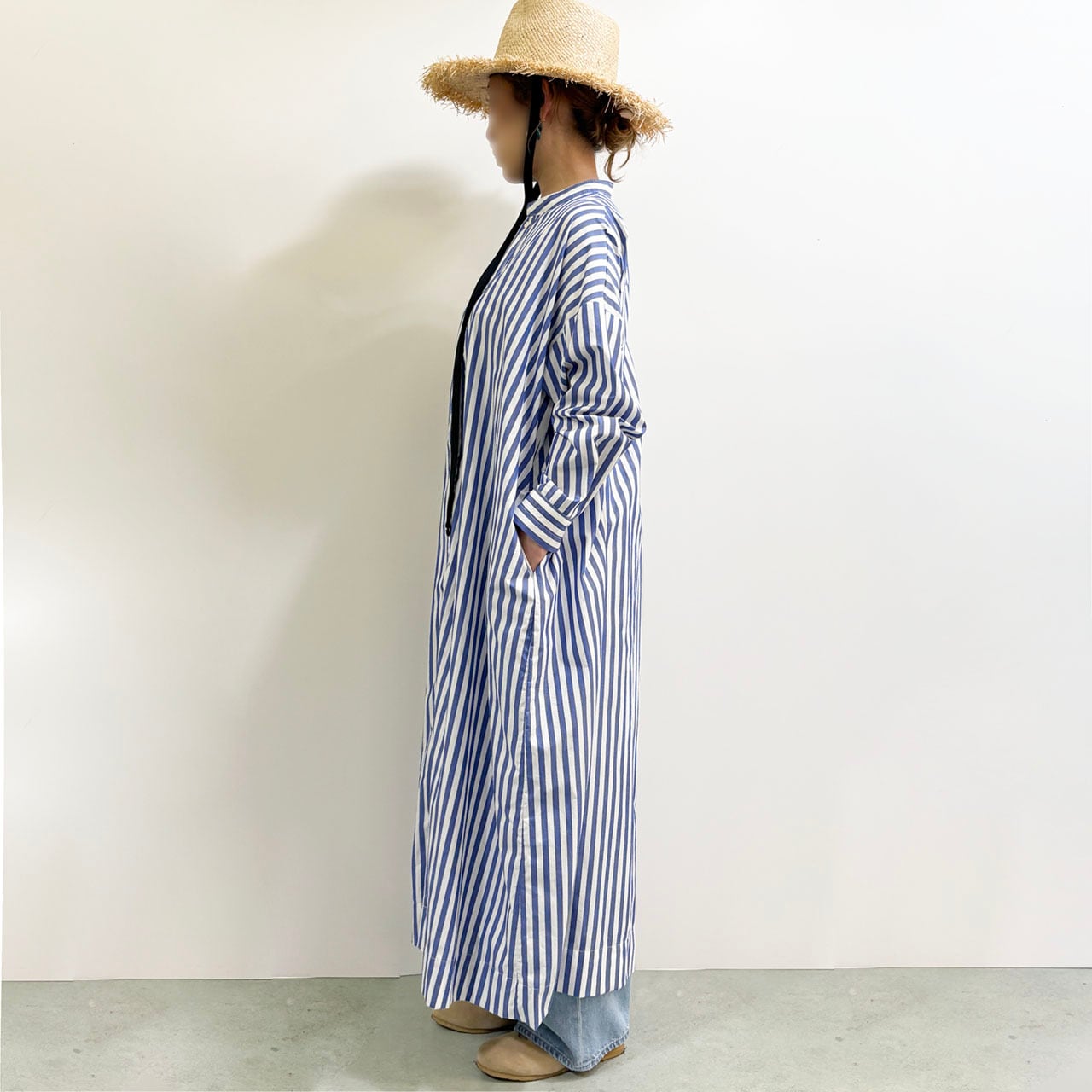 Sasanqua by trees サザンカバイツリーズ AN-318 KAKEAI ONE PEACE カケアイワンピース